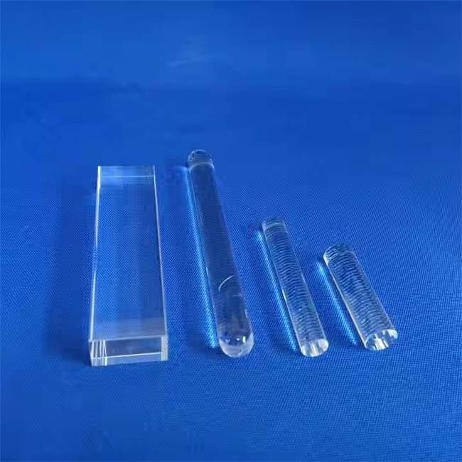 OD 2-400mm fused silica short rod Tige courte en silice fondue OD 2-400 mm