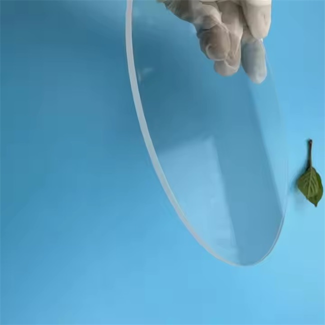 Diameter 20-800mm JGS1 JGS2 JGS3 Transparent Optical Fused Silica Plate Diametro 20-800 mm JGS1 JGS2 JGS3 Piastra in silice fusa ottica trasparente