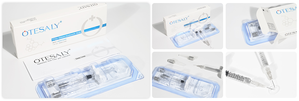 Details of AOMA DEEP LINES 1ML LIDOCAINE HYALURONIC ACID FIILER AOMA DEEP LINES 1ML 利多卡因透明质酸填充剂详情