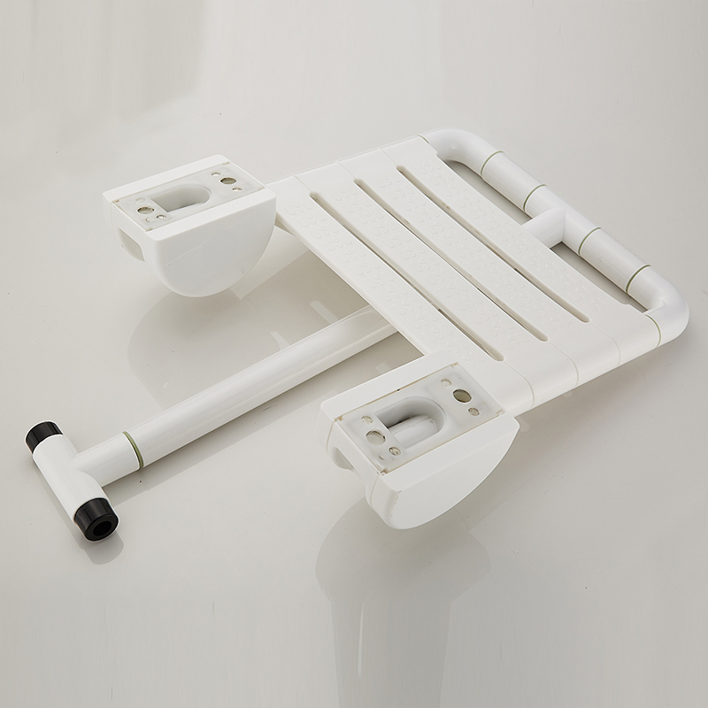 Қабырғаға орнатылған сырғанамайтын қарттарға арналған жиналмалы душ табуреткасы ванна бөлмесі