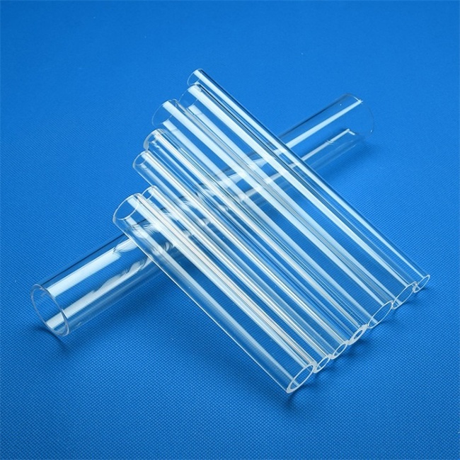 High hardness quartz glass tube Tube en verre de quartz haute dureté