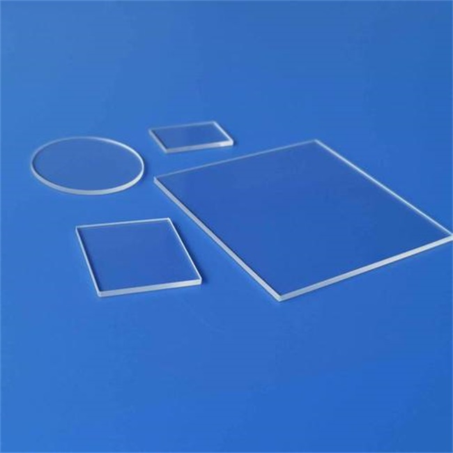 High transmittance optical reference surface quartz glass plate Quarzglasplatte mit hoher Transmission und optischer Referenzoberfläche