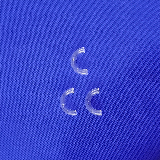 U-shaped arc-shaped quartz tube أنبوب كوارتز على شكل قوس على شكل حرف U