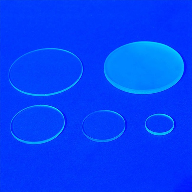 CNC machining custom quartz plates-discs optical quartz glass windows التصنيع باستخدام الحاسب الآلي لوحات الكوارتز المخصصة - أقراص النوافذ الزجاجية الكوارتز البصرية