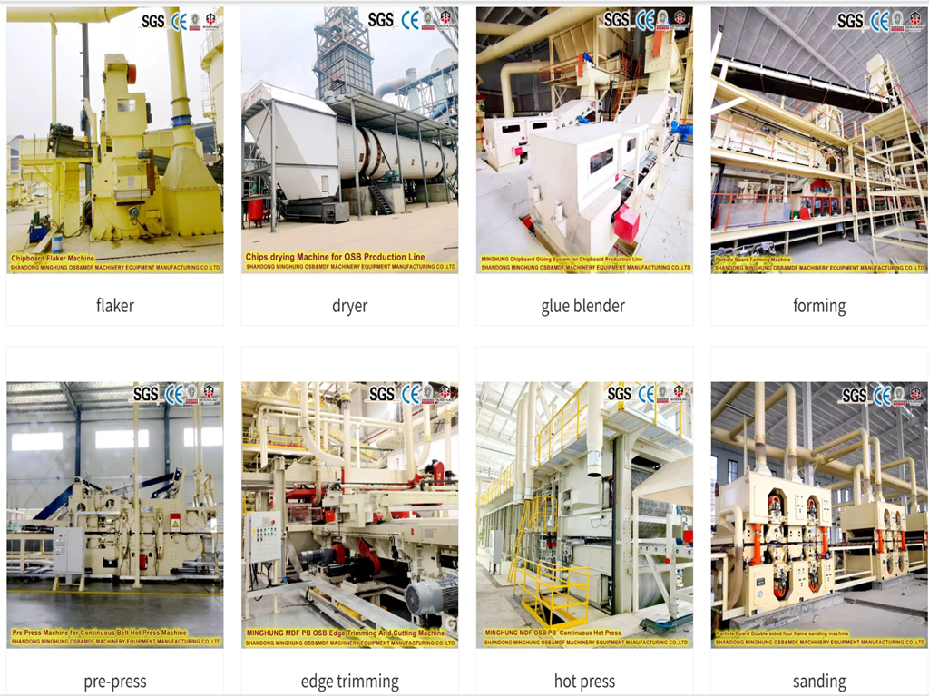 China wood based panel machinery manufacturer Кітайскі вытворца машын для панэляў з дрэва