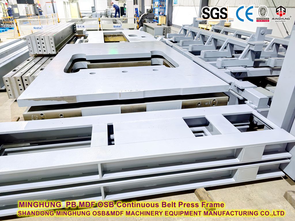 MINGHUNG PB MDF Continuous Belt Press Frame MINGHUNG PB MDF үзгүлтүксүз Belt Press Frame