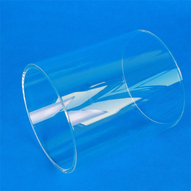 Large diameter industrial quartz glass tube factory مصنع أنابيب زجاج الكوارتز الصناعية ذات القطر الكبير