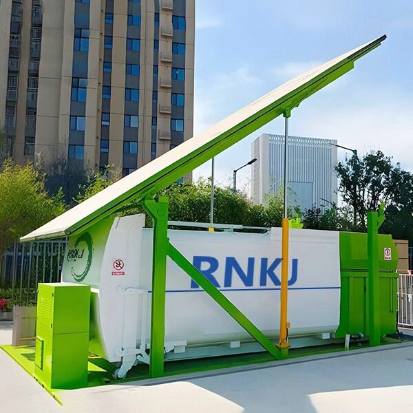 Landscape Underground Trash Compactor ضاغطة القمامة تحت الأرض