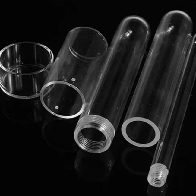 Ultra pure water distillation purification quartz tube Tubo de quartzo de purificação de destilação de água ultra pura