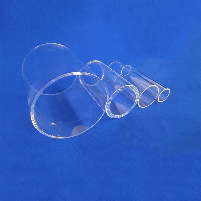 Fused silica glass tubes for laboratory analytical instruments 실험실 분석 기기용 용융 실리카 유리관