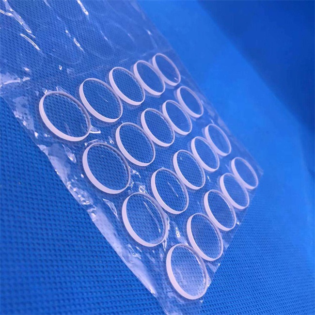 1-100mm diameter quartz plate Piastra al quarzo da 1-100 mm di diametro