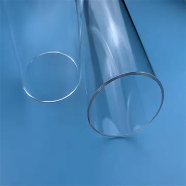 Outer diameter 10-900mm transparent quartz tube القطر الخارجي 10-900 مم أنبوب كوارتز شفاف