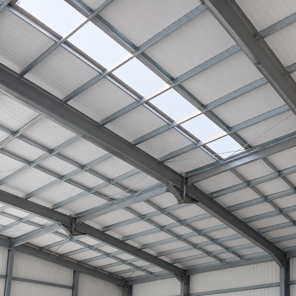Steel Building Roof System (10) Sistema de techo de acero para edificios (10)