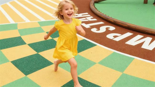 EPDM granules application تطبيق حبيبات EPDM