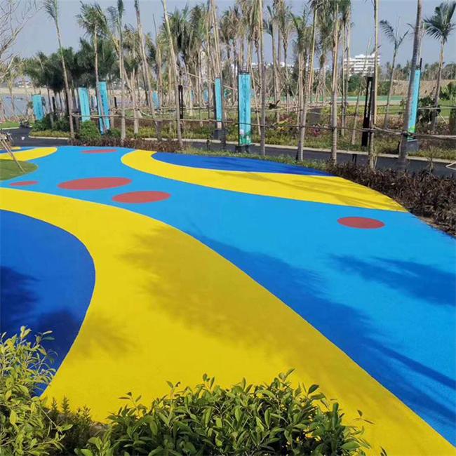 Environmentally Friendly Yellow EPDM Rubber Granules حبيبات المطاط EPDM الصفراء الصديقة للبيئة