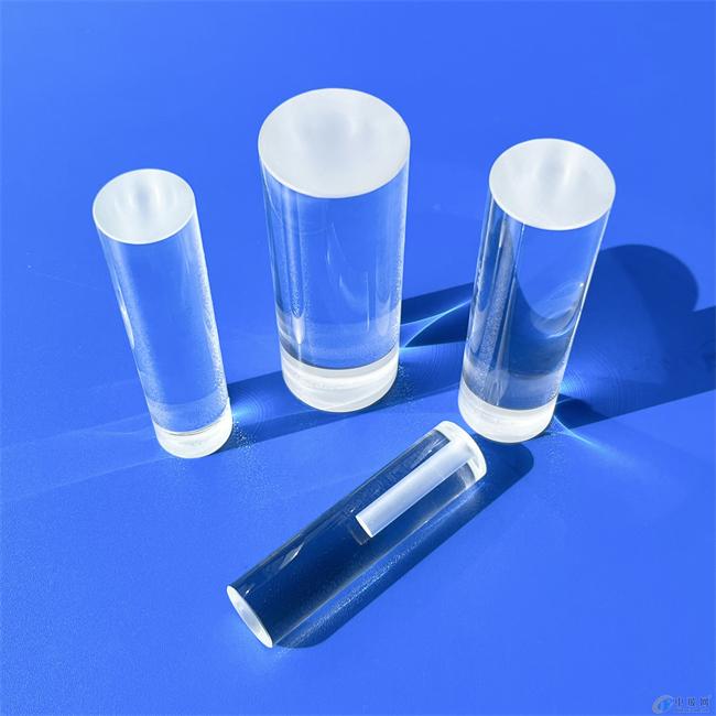 High purity fiber quartz light guide rod Varilla guía de luz de cuarzo de fibra de alta pureza