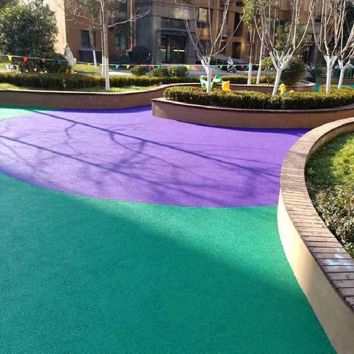 High elasticity purple EPDM rubber granules Lila EPDM-Gummigranulat mit hoher Elastizität