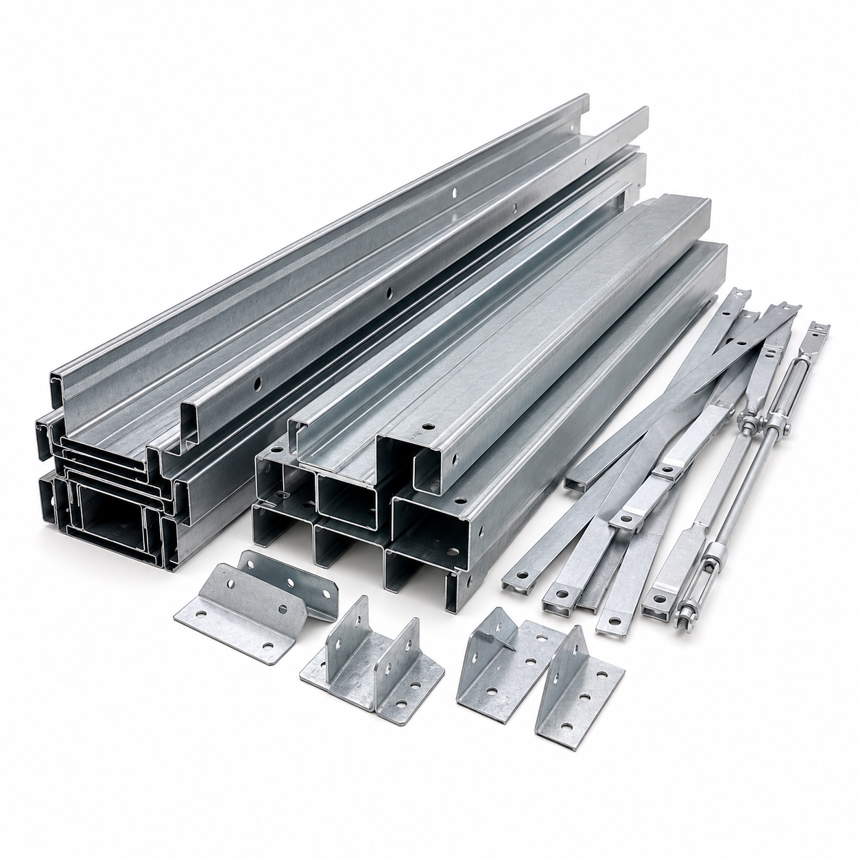 Secondary Steel Structure (3) Estructura de acero secundaria (3)
