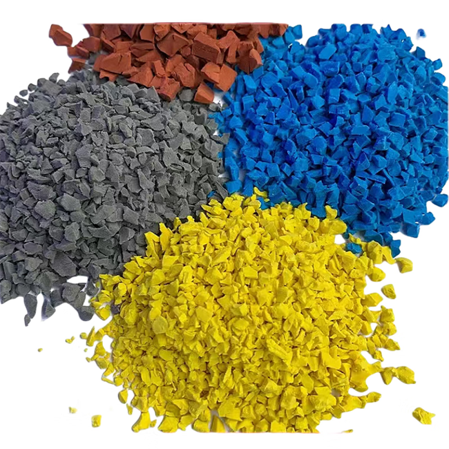 Blue EPDM granules حبيبات EPDM الزرقاء