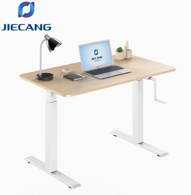 Jiecang Dual Motor Luxury Height Adjustable Executive Standing Desk
