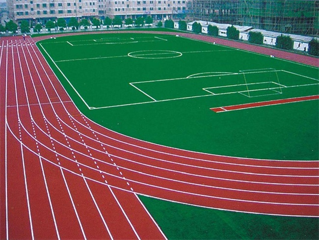 EPDM rubber playground track Spielplatzbahn aus EPDM-Gummi