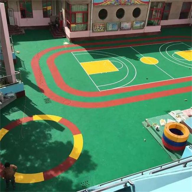 Kindergarten playground EPDM rubber granules Granulés de caoutchouc EPDM pour aire de jeux maternelle