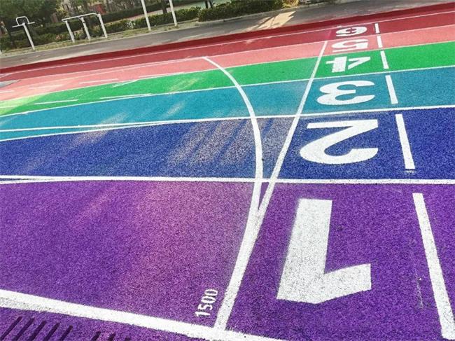 Playground purple EPDM rubber granules (1) Granuli di gomma EPDM viola per parco giochi (1)