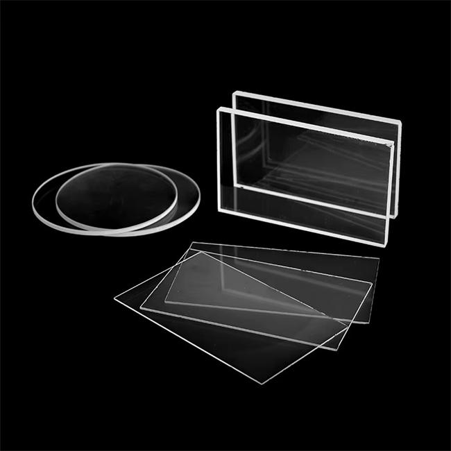 Transparent quartz sight glass observation window wholesaler Mayorista de ventana de observación de mirilla de cuarzo transparente