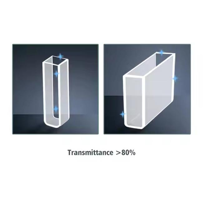 High-pressure resistant quartz cuvettes كوفيتات كوارتز مقاومة للضغط العالي