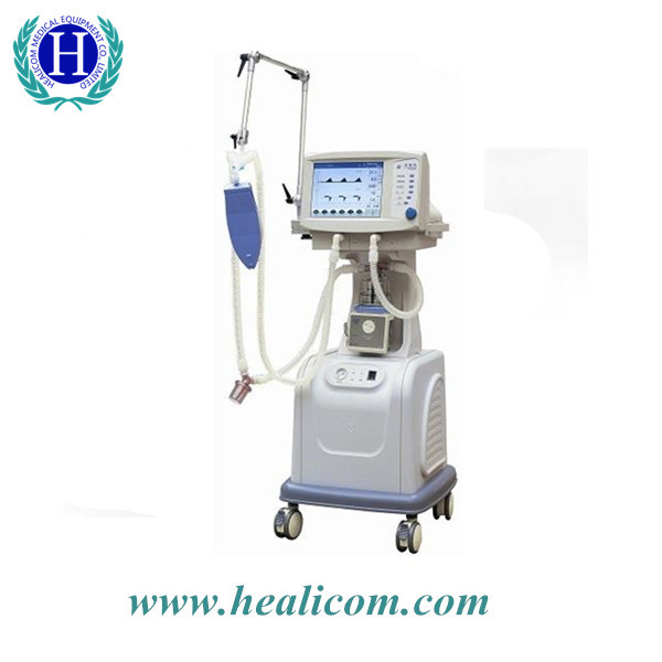 HV-900A Hospital médico ICU Ventilador quirúrgico de la máquina de respiración con precio barato