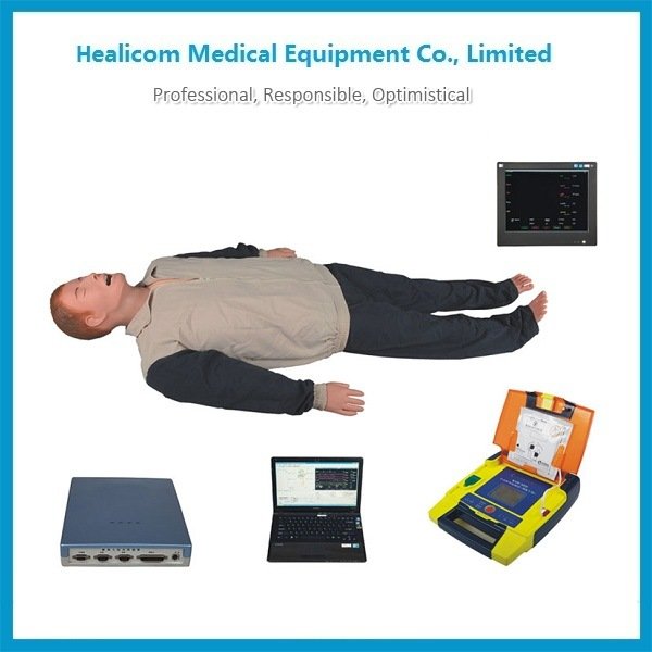 Maniquí de formación médica para aptitudes de emergencia (H-ACLS8000C)