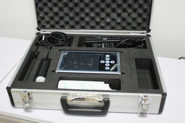 Scanner à ultrasons vétérinaire tenu dans la main de la machine de diagnostic médical numérique HV-5
