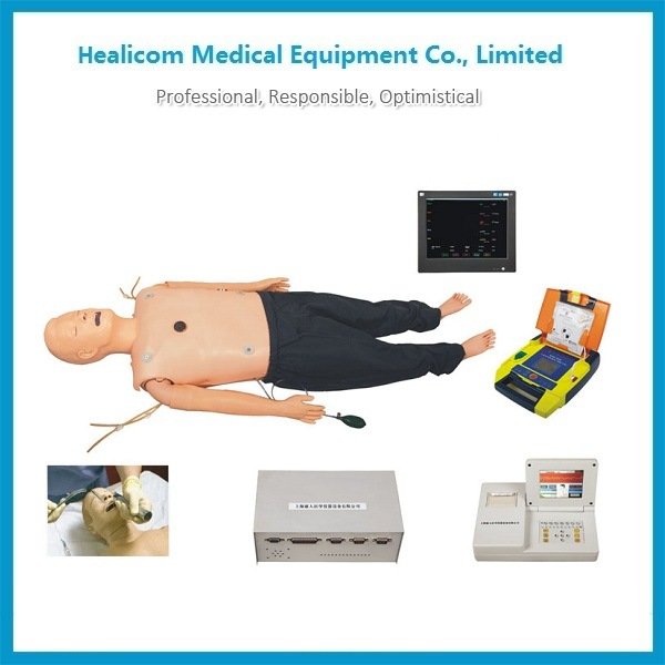 H-ACLS850 Krankenpflege-Trainingspuppe/Schaufensterpuppe medizinischer Dummy