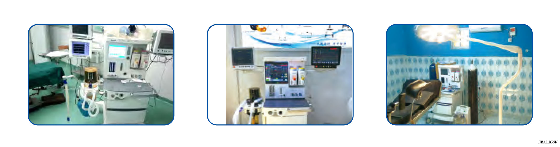 Offre spéciale Healicom HA-6100 Plus Systèmes de machine d'anesthésie Équipement d'anesthésie des patients