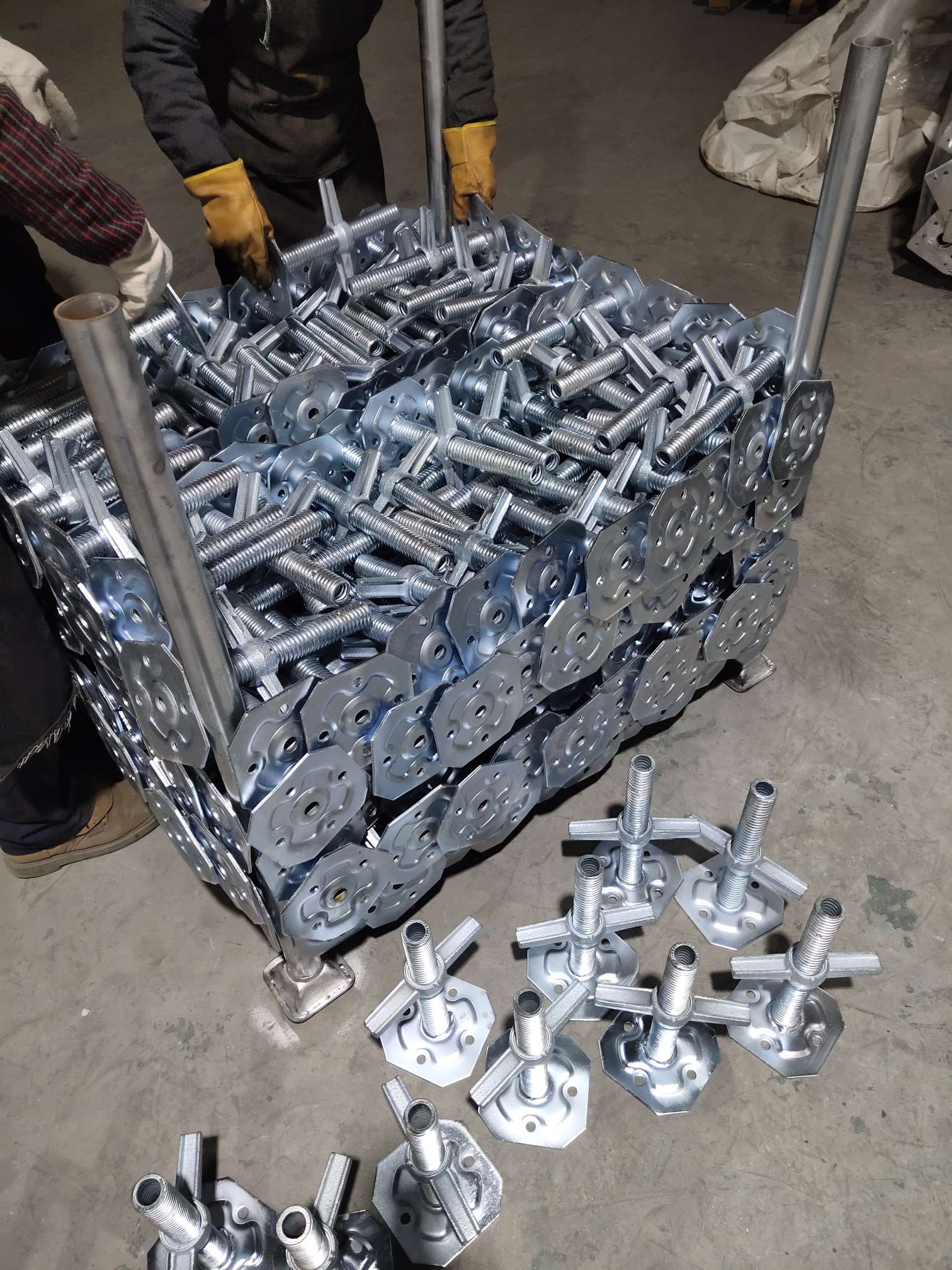 Martinetto di base del sistema di impalcatura
