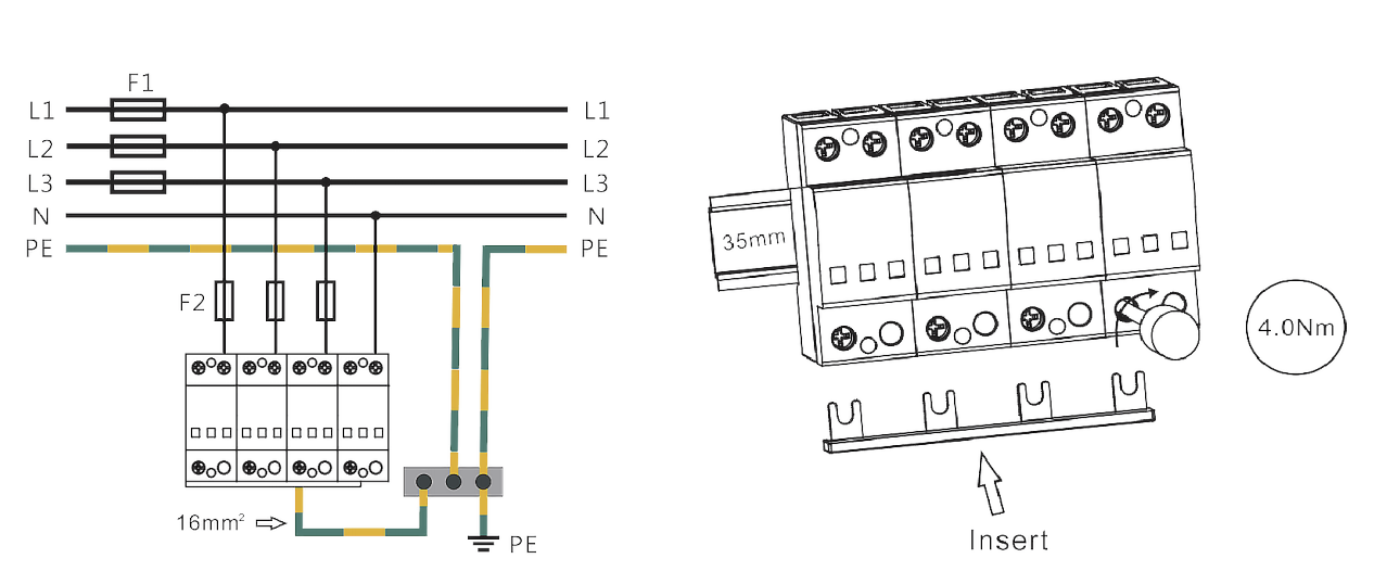 接线图A275-25KH-1P(2P、3P、4P)