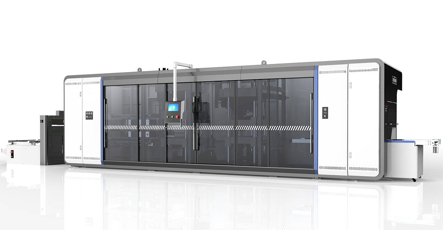 M&aacute;quina de termoforma&ccedil;&atilde;o pl&aacute;stica capacitando a excel&ecirc;ncia em fabrica&ccedil;&atilde;o na era digital