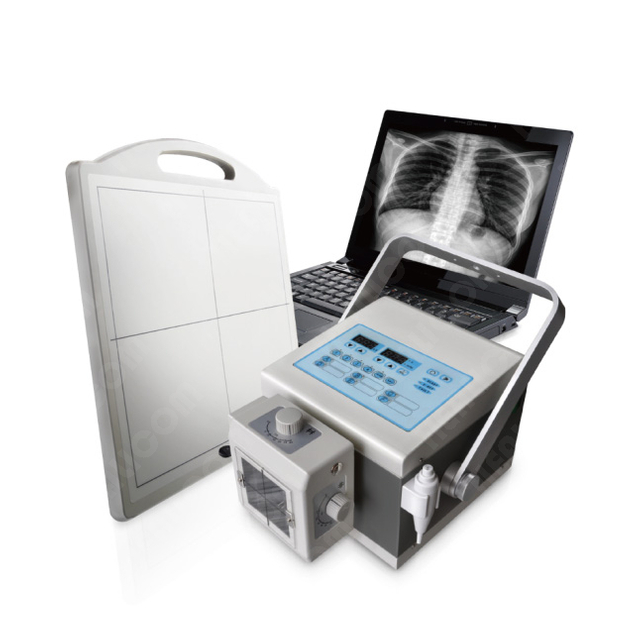 HFX-04D Tragbares Hochfrequenz-60mA 4KW Digitales Röntgen-Radiographiegerät