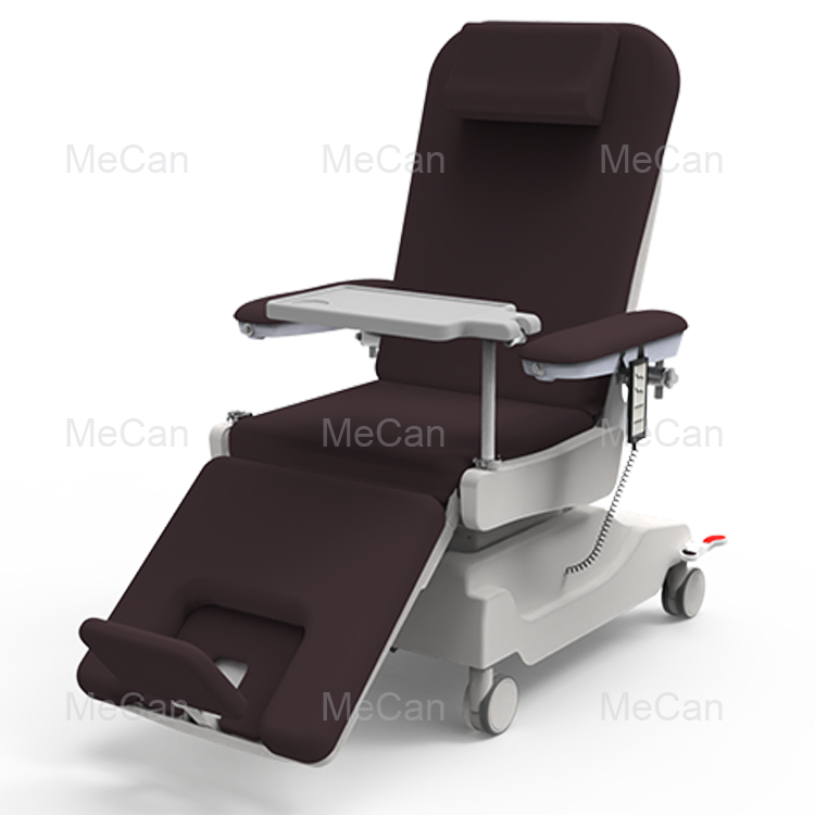 Gipalambo nga Electric Dialysis Chair CPR Function-COLOR OPTIONAL brown