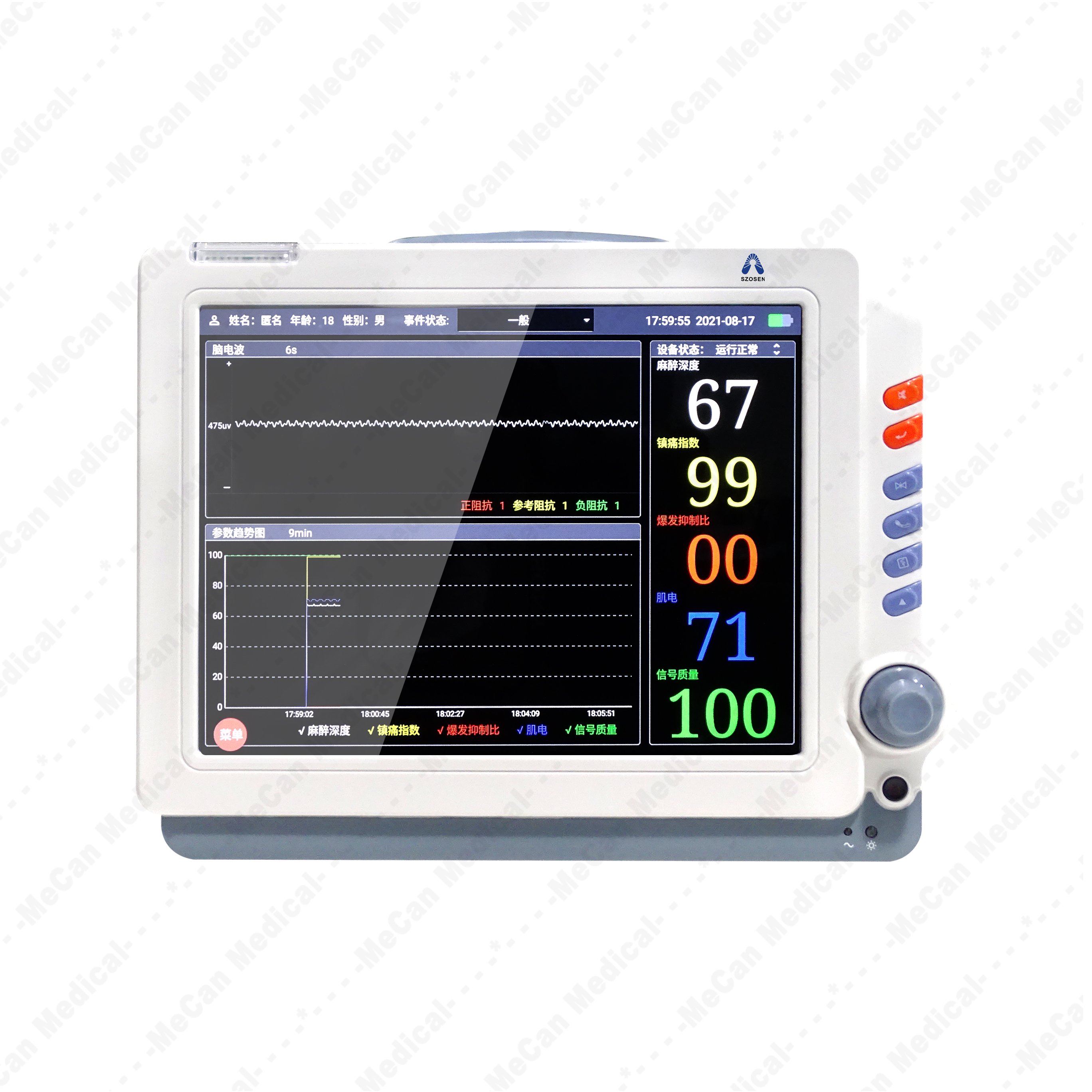 Anestesi dybdemonitor MCS1497