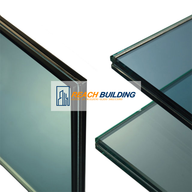 Laminated tinted glass processing