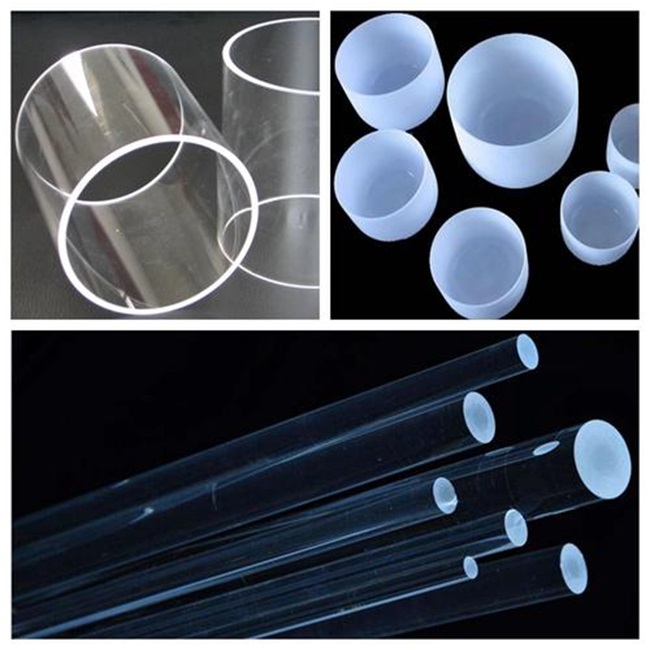 Tubo al quarzo semiconduttore ad alta purezza con diametro di 3-300 mm