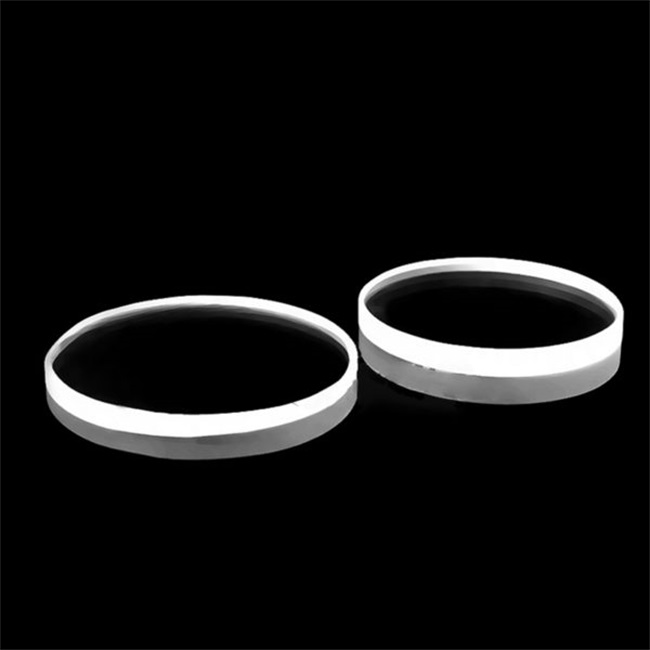 Ronde mat transparante kwartsglasplaat van 1-18 mm