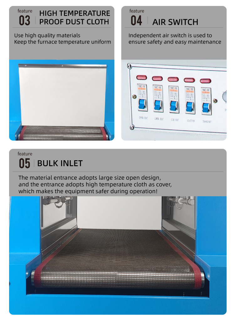 m&aacute;quina de envoltura retr&aacute;ctil de t&uacute;nel de calor