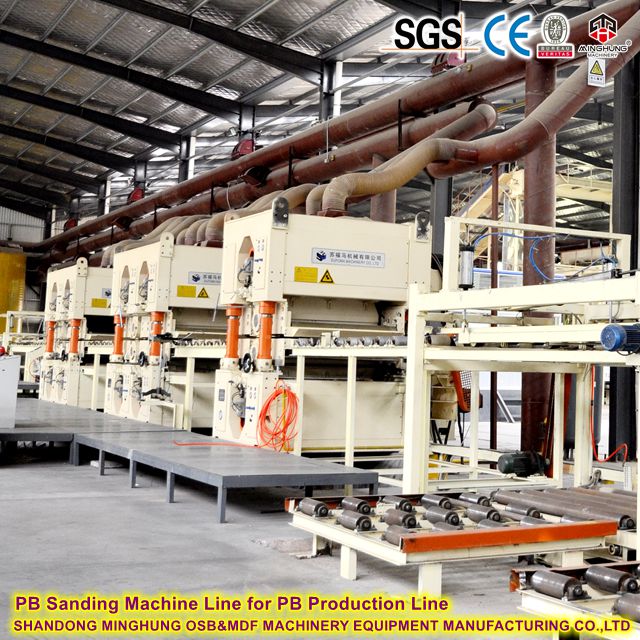 Ligne de ponceuses PB pour ligne de production PB