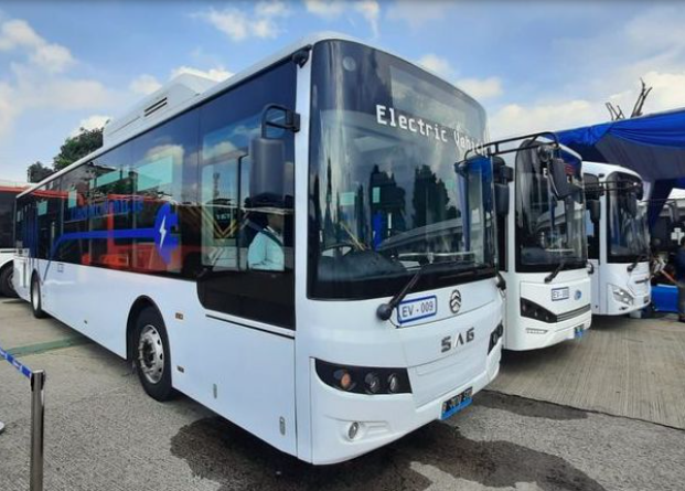 Golden Dragon brings 2 electric vehicles to Busworld in Jakarta