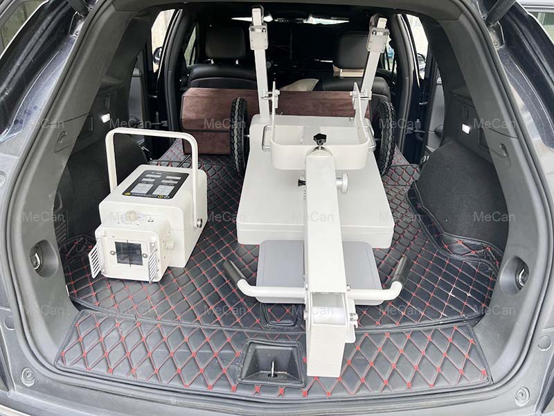 5.6kw DR Mobile X Ray Machine ifakwe emotweni