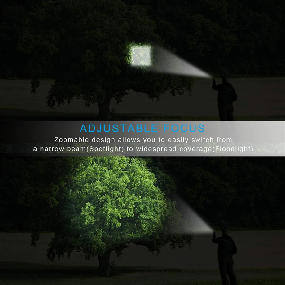 Fl05 T6 800 lumens ሊሞሉ የሚችሉ ፍላቢ መብራት / 007