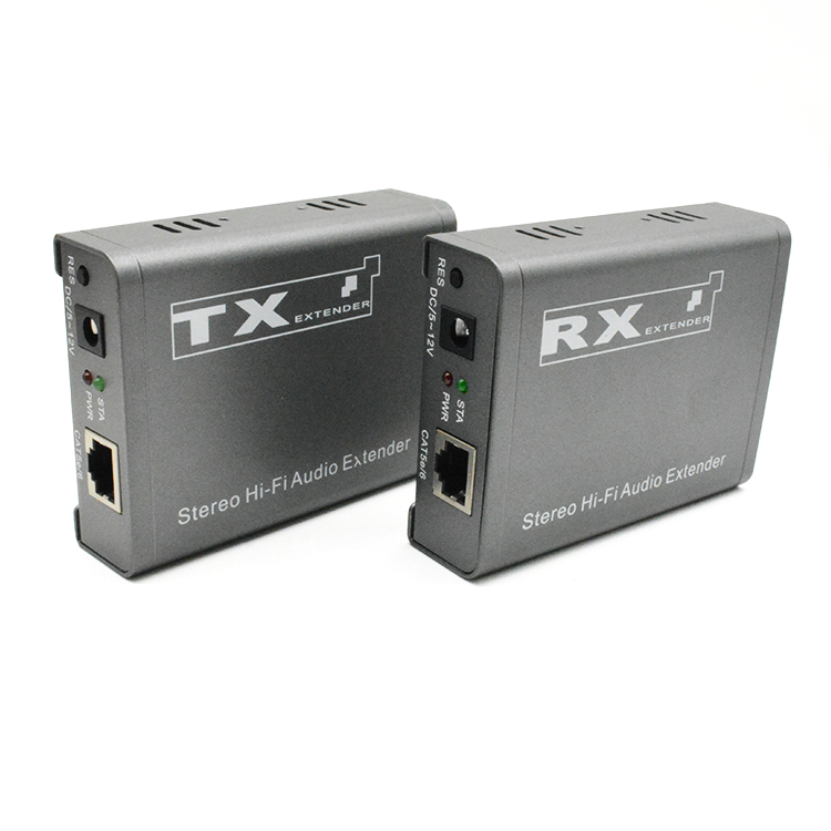 M-A202 双方向 Cat5e/6 RCA オーディオ エクステンダー