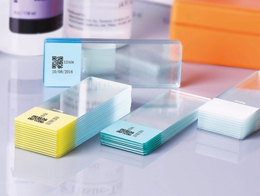 InkCode druckbare Mikroskop-Objekttr&auml;ger Barcode-R&uuml;ckverfolgbarkeit im Labor